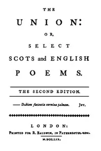 The Union: Or, Select Scots and English Poems — Anonymous cover