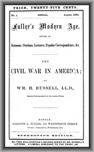 The Civil War in America: Fuller's Modern Age, August 1861 cover