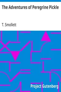 The Adventures of Peregrine Pickle — T. (Tobias) Smollett cover