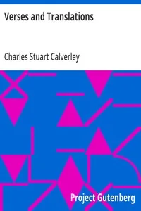 Verses and Translations cover