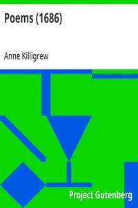 Poems (1686) — Anne Killigrew cover