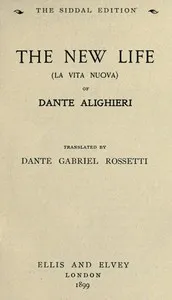 The New Life (La Vita Nuova) — Dante Alighieri cover