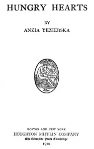 Hungry Hearts — Anzia Yezierska cover