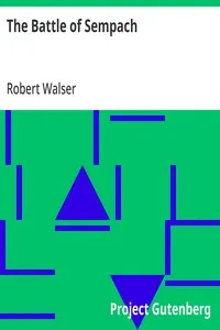 The Battle of Sempach — Robert Walser cover