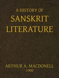 A History of Sanskrit Literature — Arthur Anthony Macdonell cover