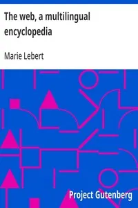 The web, a multilingual encyclopedia — Marie Lebert cover