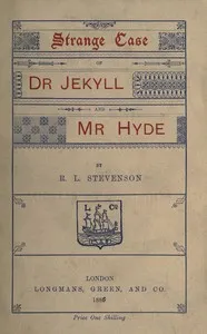 The strange case of Dr. Jekyll and Mr. Hyde — Robert Louis Stevenson cover