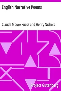 English Narrative Poems — Anonymous cover