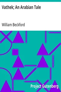 Vathek; An Arabian Tale — William Beckford cover