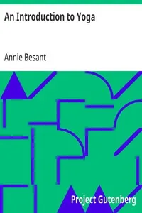 An Introduction to Yoga — Annie Besant cover