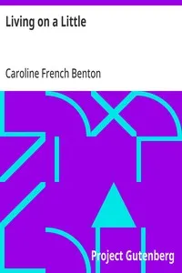 Living on a Little — Caroline French Benton cover