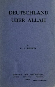 Deutschland Über Allah — E. F. (Edward Frederic) Benson cover