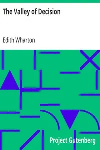 The Valley of Decision — Edith Wharton cover