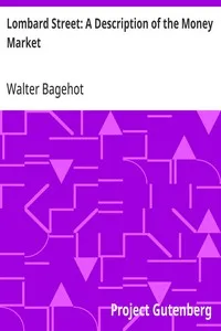 Lombard Street: A Description of the Money Market — Walter Bagehot cover