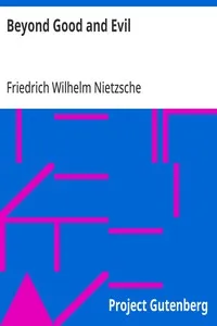 Beyond Good and Evil — Friedrich Wilhelm Nietzsche cover