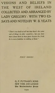 Visions and Beliefs in the West of Ireland, First Series — Anonymous cover