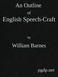 An Outline of English Speech-craft cover