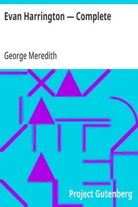 Evan Harrington — Complete — George Meredith cover