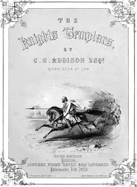 The Knights Templars — C. G. (Charles Greenstreet) Addison cover