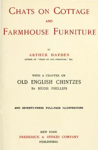 Chats on Cottage and Farmhouse Furniture cover