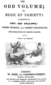 The Odd Volume; Or, Book of Variety cover