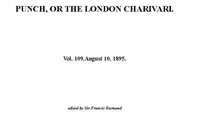 Punch, or the London Charivari, Vol. 109, August 10, 1895 — Various cover
