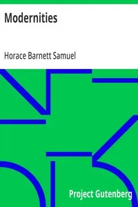 Modernities — Horace Barnett Samuel cover
