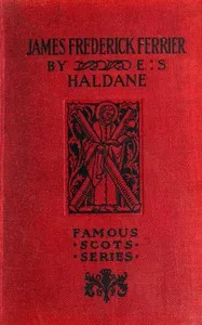 James Frederick Ferrier — Elizabeth Sanderson Haldane cover