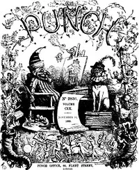 Punch, or the London Charivari, Vol. 109, 16th November, 1895 — Various cover