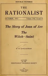 The Story of Joan of Arc the Witch-Saint — M. M. (Mangasar Mugurditch) Mangasarian cover