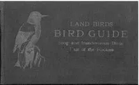 Bird Guide: Land Birds East of the Rockies, from Parrots to Bluebirds — Chester A. (Chester Albert) Reed cover