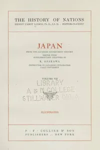 Japan: From the Japanese Government History — Anonymous cover