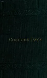 Concord Days — Amos Bronson Alcott cover