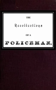 Recollections of a Policeman cover