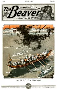 The Beaver, Vol. 1, No. 10, July, 1921 — Hudson's Bay Company cover