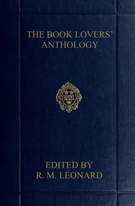 The Book-Lovers' Anthology — Anonymous cover