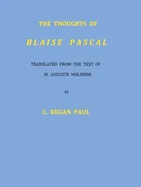 The Thoughts of Blaise Pascal — Blaise Pascal cover