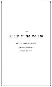 The Lives of the Saints, Volume 01 (of 16): January — S. (Sabine) Baring-Gould cover
