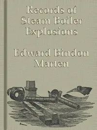 Records of Steam Boiler Explosions cover