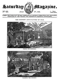 The Saturday Magazine, No. 65, July 6th, 1833 — Various cover