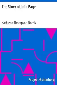 The Story of Julia Page — Kathleen Thompson Norris cover