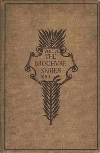 The Brochure Series of Architectural Illustration, vol. 06, No. 12, December 1900: The Cathedrals of England — Various cover
