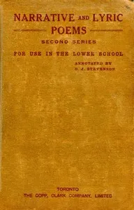 Narrative and Lyric Poems (Second Series) for Use in the Lower School — Anonymous cover