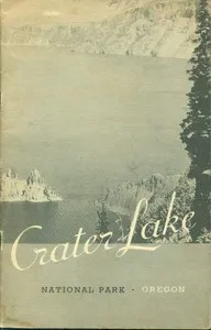 Crater Lake National Park, Oregon (1938) — United States. National Park Service cover