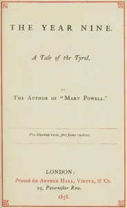 The Year Nine: A Tale of the Tyrol — Anne Manning cover