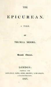 The Epicurean: A Tale — Thomas Moore cover