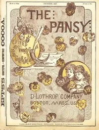 The Pansy Magazine, Vol. 15, Dec. 1887 — Various cover