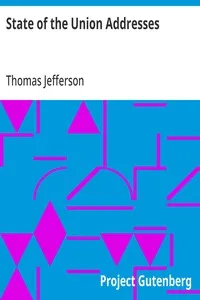 State of the Union Addresses — Thomas Jefferson cover