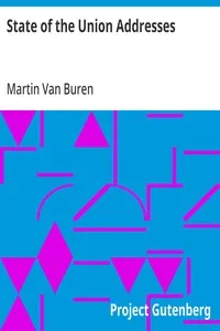 State of the Union Addresses — Martin Van Buren cover
