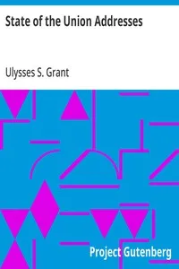 State of the Union Addresses — Ulysses S. (Ulysses Simpson) Grant cover
